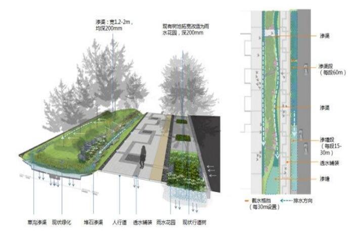 十堰恐龍化工介紹海綿城市道路施工結(jié)構(gòu)圖！請(qǐng)看下文